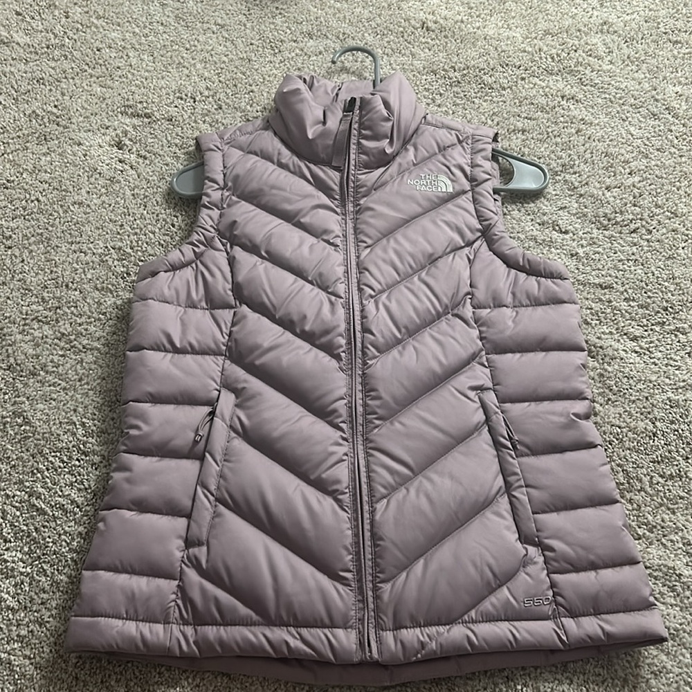 Lavendar North Face vest